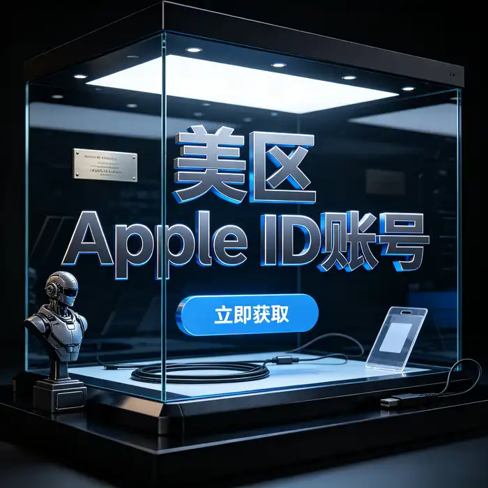 美区id与美区id账号选择指南，展示美国 App Store 数字服务与海外 Apple ID 使用场景